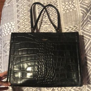Isaac Mizrahi Black Tote